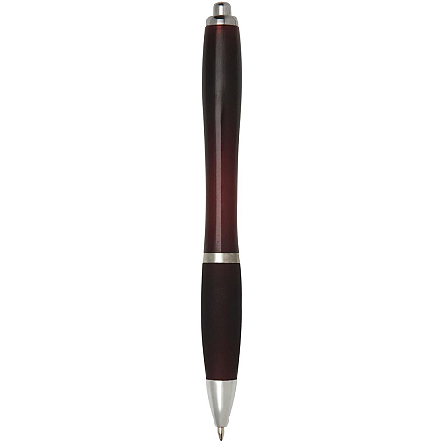 Nash ballpoint pen with coloured barrel and grip (black ink) 3