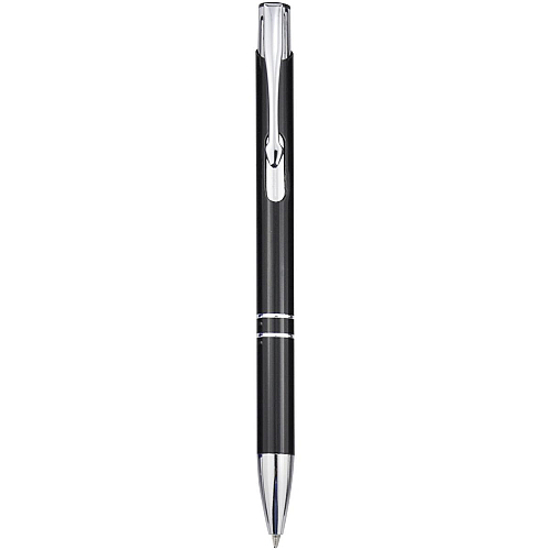 Moneta aluminium click ballpoint pen (blue ink) 1
