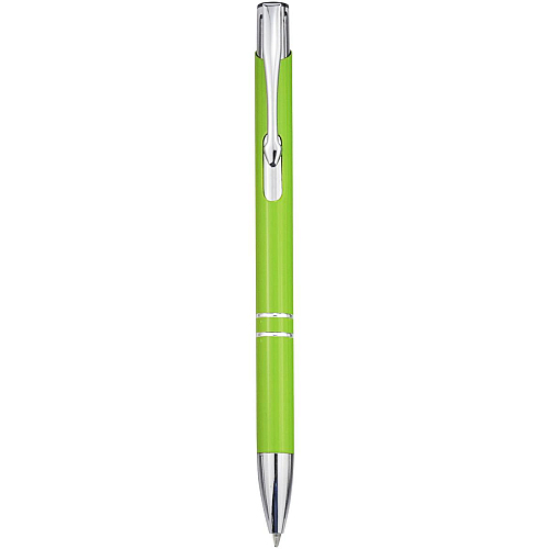 Moneta aluminium click ballpoint pen (blue ink) 1