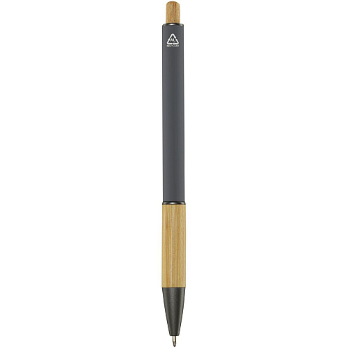 Darius recycled aluminium ballpoint pen (black ink) 3