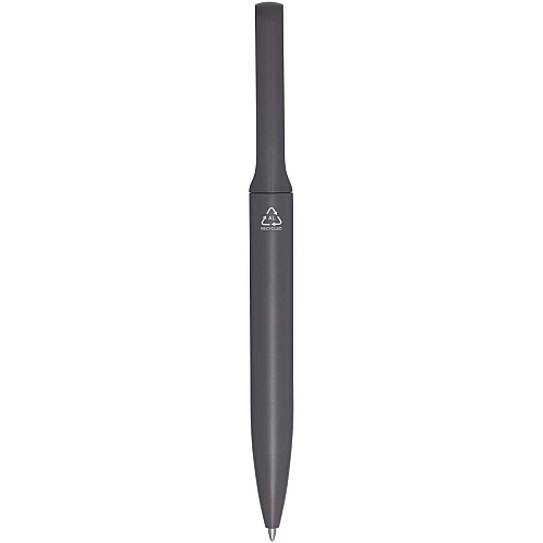 Blanca recycled aluminium ballpoint pen (blue ink) 4
