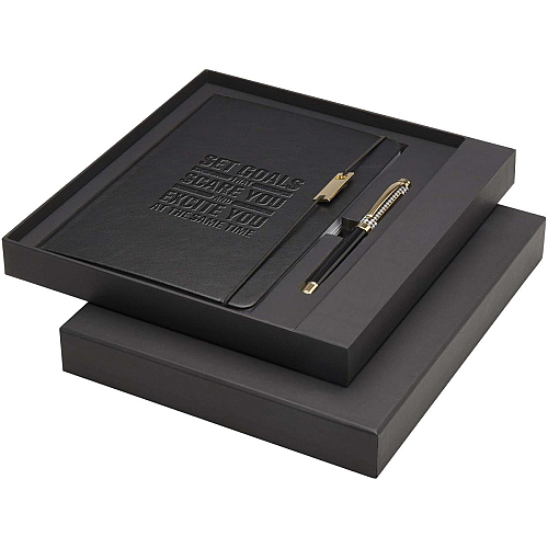 Legato A5 notebook and rollerball pen set (blue ink) 2