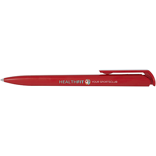 Lucia recycled plastic ballpoint pen (black ink) 2