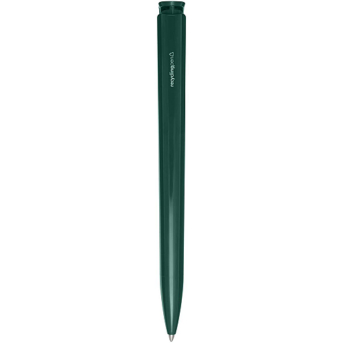 Lucia recycled plastic ballpoint pen (black ink) 4