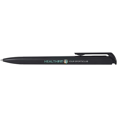 Lucia recycled plastic ballpoint pen (black ink) 2