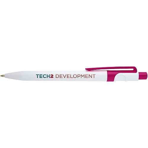 Unica recycled plastic ballpoint pen (blue ink) 2