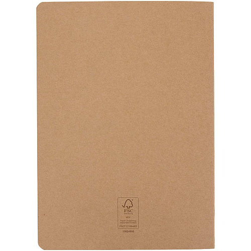 Slyk A5 kraft cahier notebook with ruled pages 4