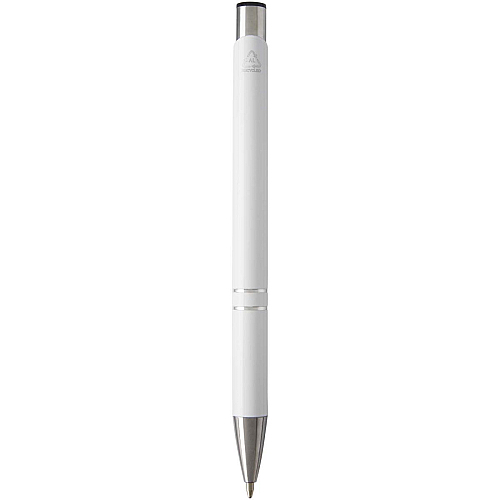 Moneta recycled aluminium ballpoint pen (blue ink) 4