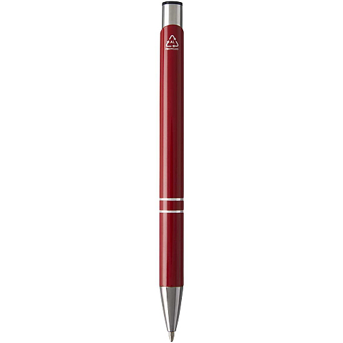 Moneta recycled aluminium ballpoint pen (blue ink) 4