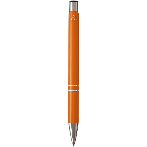 Moneta recycled aluminium ballpoint pen (blue ink) 4