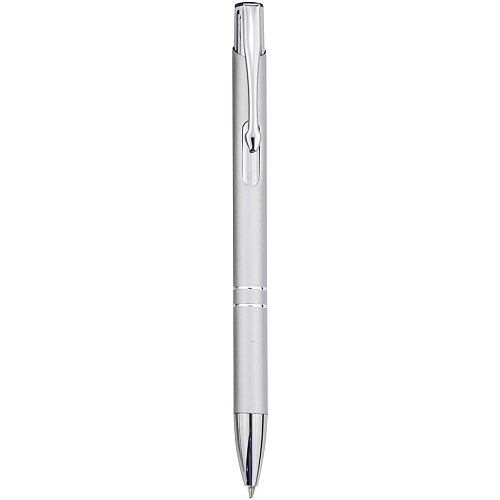 Moneta recycled aluminium ballpoint pen (blue ink) 1