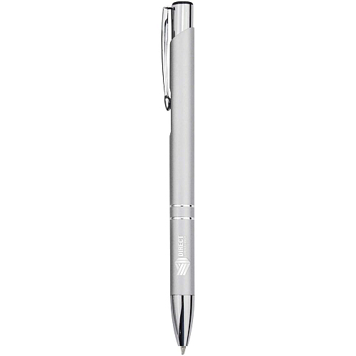Moneta recycled aluminium ballpoint pen (blue ink) 2
