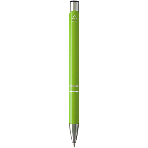 Moneta recycled aluminium ballpoint pen (blue ink) 4