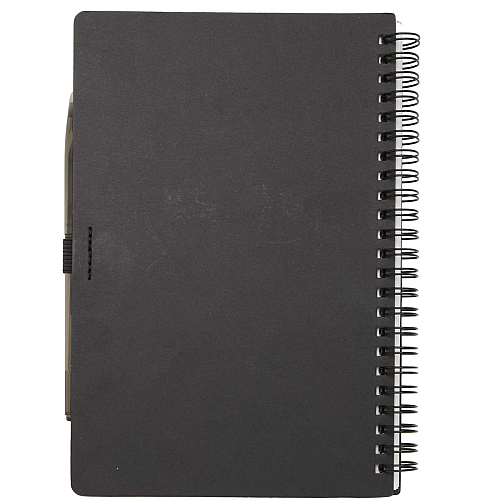 Slate A5 reusable hard cover notebook and pen set (black ink) 4