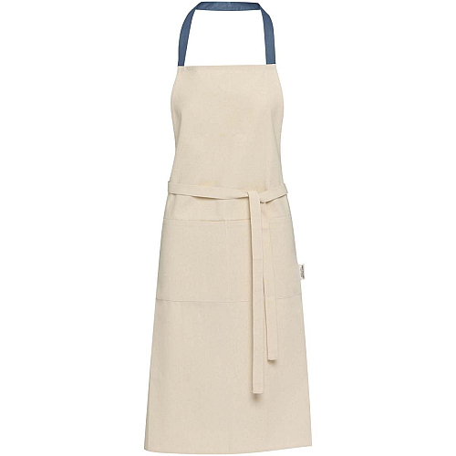 Nia 200 g/m² recycled cotton apron 1
