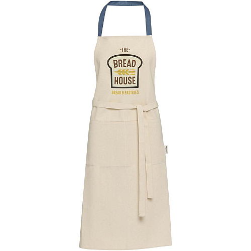 Nia 200 g/m² recycled cotton apron 2