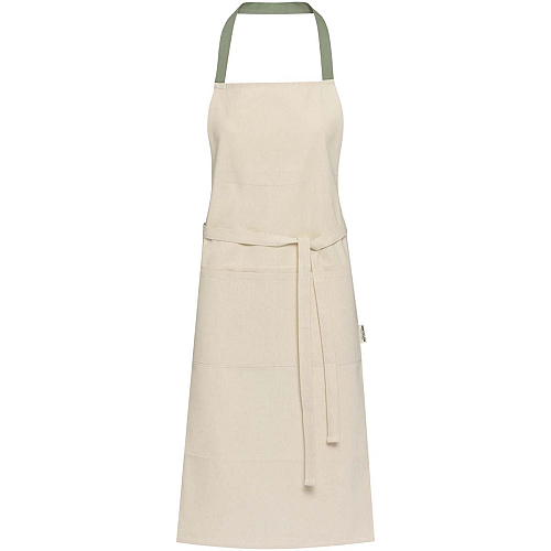 Nia 200 g/m² recycled cotton apron 1