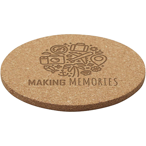 Sencha cork coaster 2
