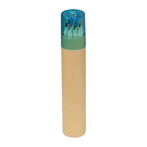 12 coloured pencils in a tube 1