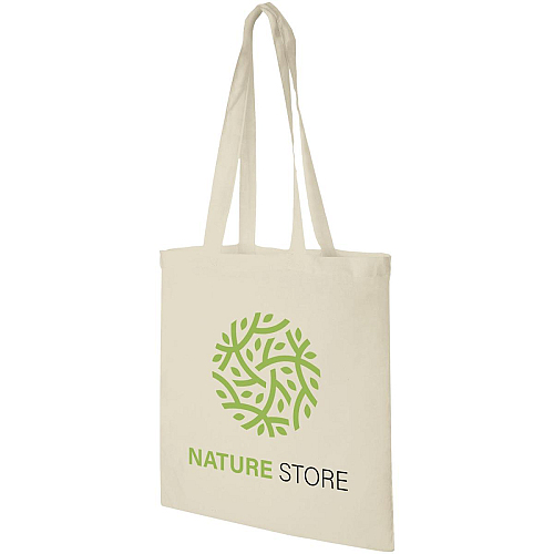 Madras 140 g/m² cotton tote bag 7L 2
