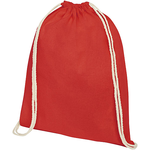 Oregon 140 g/m² cotton drawstring bag 5L 1