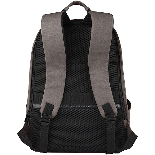 Joey 15.6 GRS recycled canvas anti-theft laptop backpack 18L 3