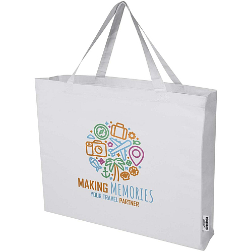 Odessa 220 g/m² GRS recycled cotton tote bag 40L 2