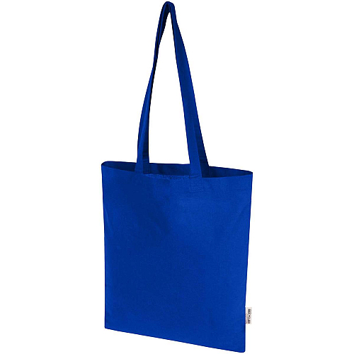 Madras Blend 140 g/m² GRS recycled cotton tote bag 7L 1