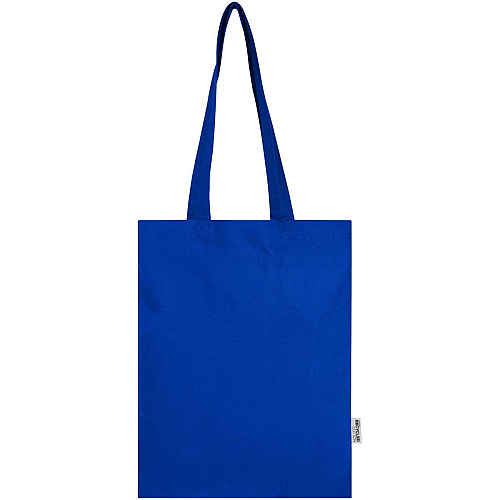 Madras Blend 140 g/m² GRS recycled cotton tote bag 7L 3