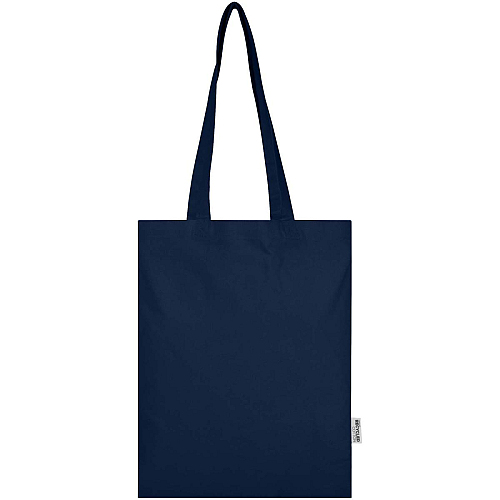 Madras Blend 140 g/m² GRS recycled cotton tote bag 7L 3
