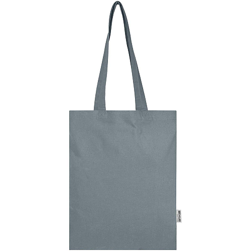 Madras Blend 140 g/m² GRS recycled cotton tote bag 7L 3