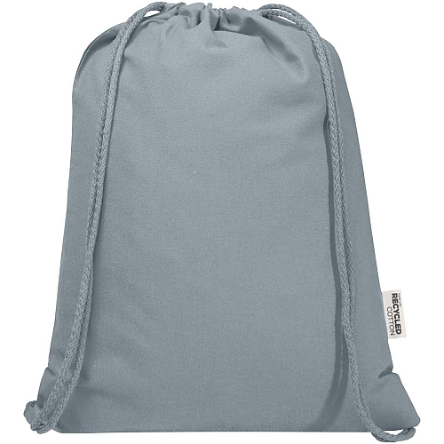 Oregon Blend 140 g/m² GRS recycled drawstring bag 5L 3