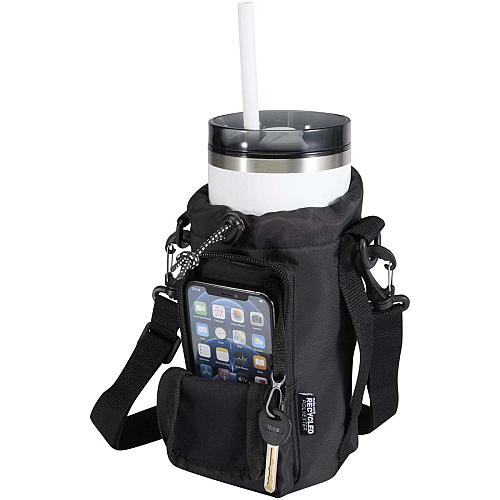 Trip Aware™ recycled travel bottle bag 2L 1