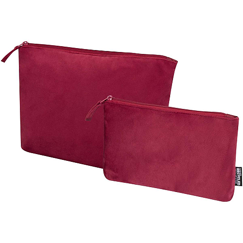 Swift GRS recycled velvet toiletry bag set 1