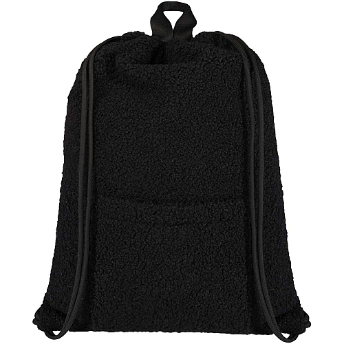 Bear GRS recycled sherpa drawstring backpack 9L 3