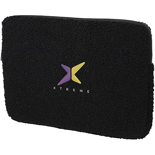 Bear 13 GRS recycled sherpa laptop sleeve 2L 2