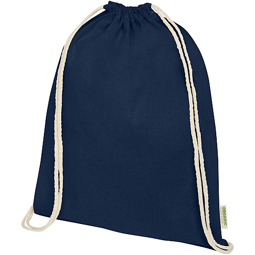 Odisha 140 g/m² OCS organic drawstring bag 5L 1