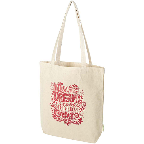 Odisha 270 g/m² OCS organic tote bag 10L 2