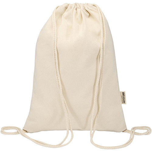 Peru Blend 180 g/m² GRS recycled drawstring bag 5L 3