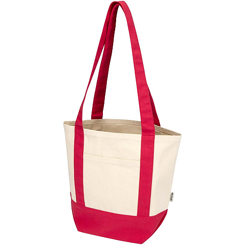 Sam 320 g/m² GRS recycled mini cotton tote bag 1
