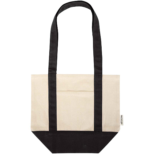 Sam 320 g/m² GRS recycled mini cotton tote bag 3