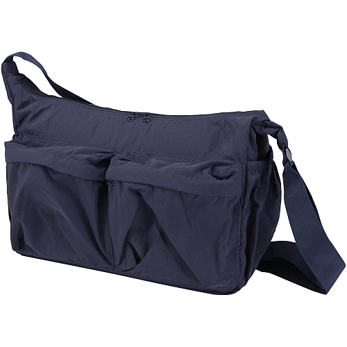 Calli 13 GRS recycled nylon laptop messenger bag 1