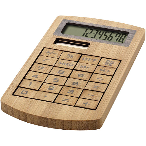 Eugene calculator made of bamboo 1