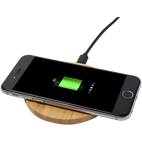 Essence 5W bamboo wireless charging pad 1