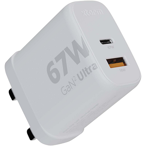 Xtorm XEC067G GaN² Ultra 67W wall charger - UK plug 1