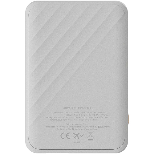 Xtorm XG205 Go2 12W 5.000 mAh fast charge power bank 4