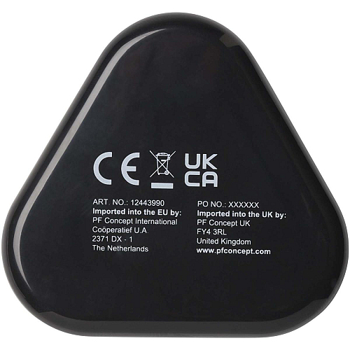 Rebel earbuds cu cutie de depozitare din plastic reciclat 4