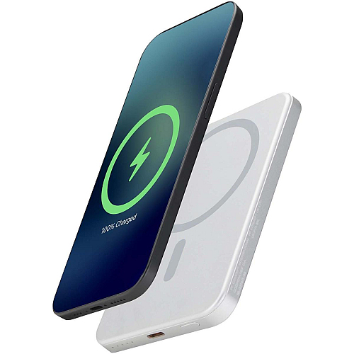 Avis 5000 mAh RCS recycled aluminium magnetic power bank 1