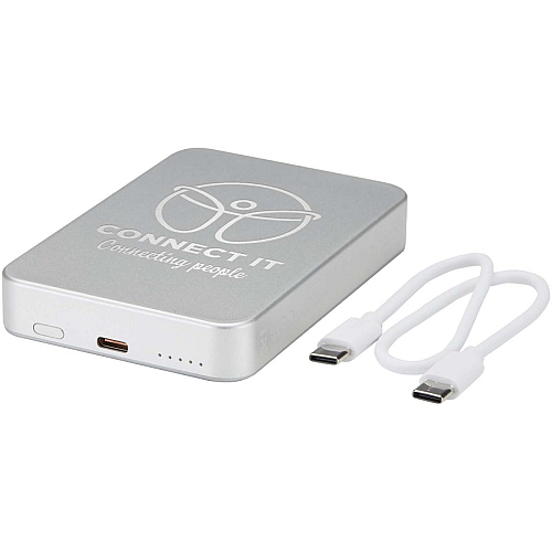 Avis 10.000 mAh RCS recycled aluminium magnetic power bank 2
