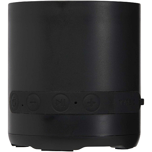 Hunor 3W recycled plastic wireless speaker 3